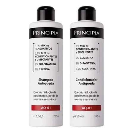 Principia Kit Shampoo E Condicionador Antiqueda Aq-01